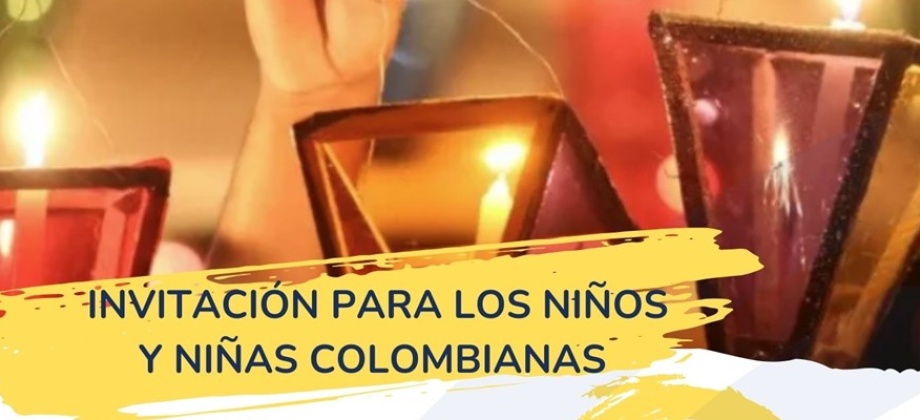 Consulado de Colombia en Frankfurt invita a los niños a celebrar la Noche de las Velitas este 5 de diciembre