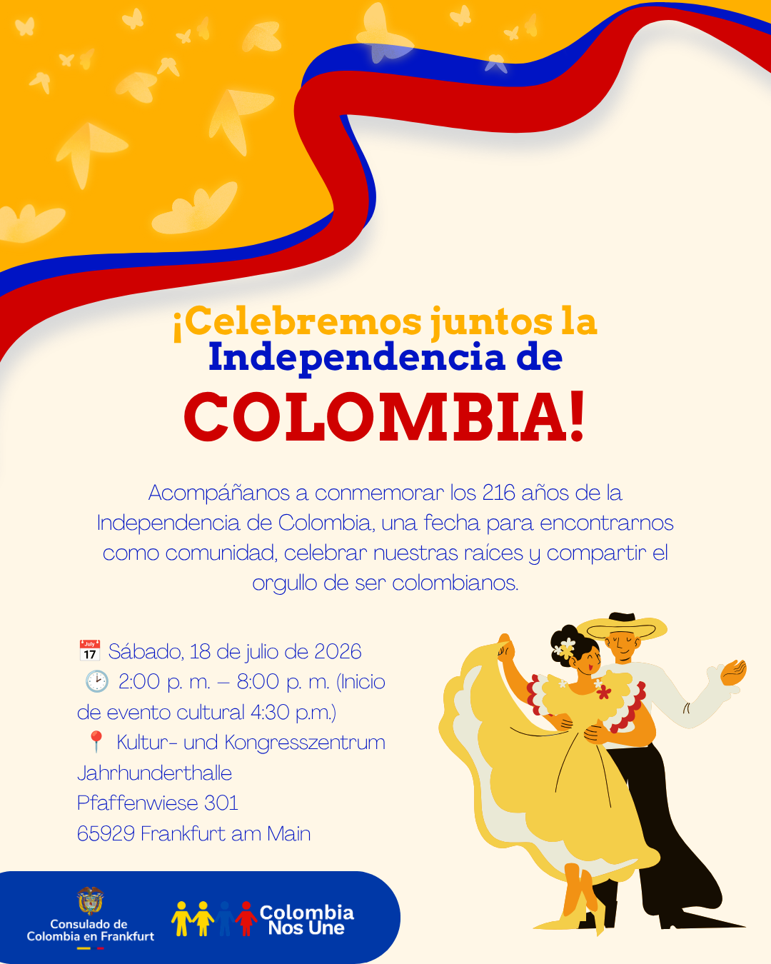 Celebremos juntos el Día de la Independencia de Colombia en 2026