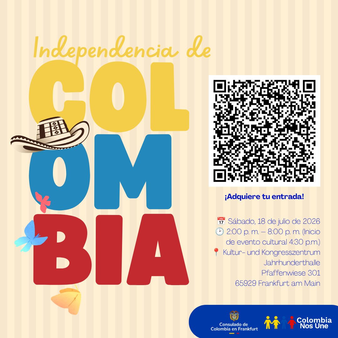 Celebremos juntos el Día de la Independencia de Colombia en 2026