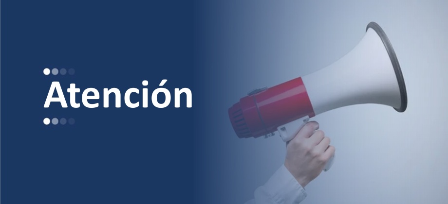 Comunicado de la Embajada de Colombia en Alemania acerca del consulado honorario en Hamburgo
