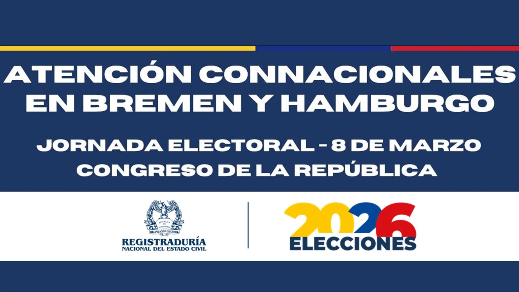 Conozca los puestos de votación en Bremen y Hamburgo para las elecciones de Congreso 2026