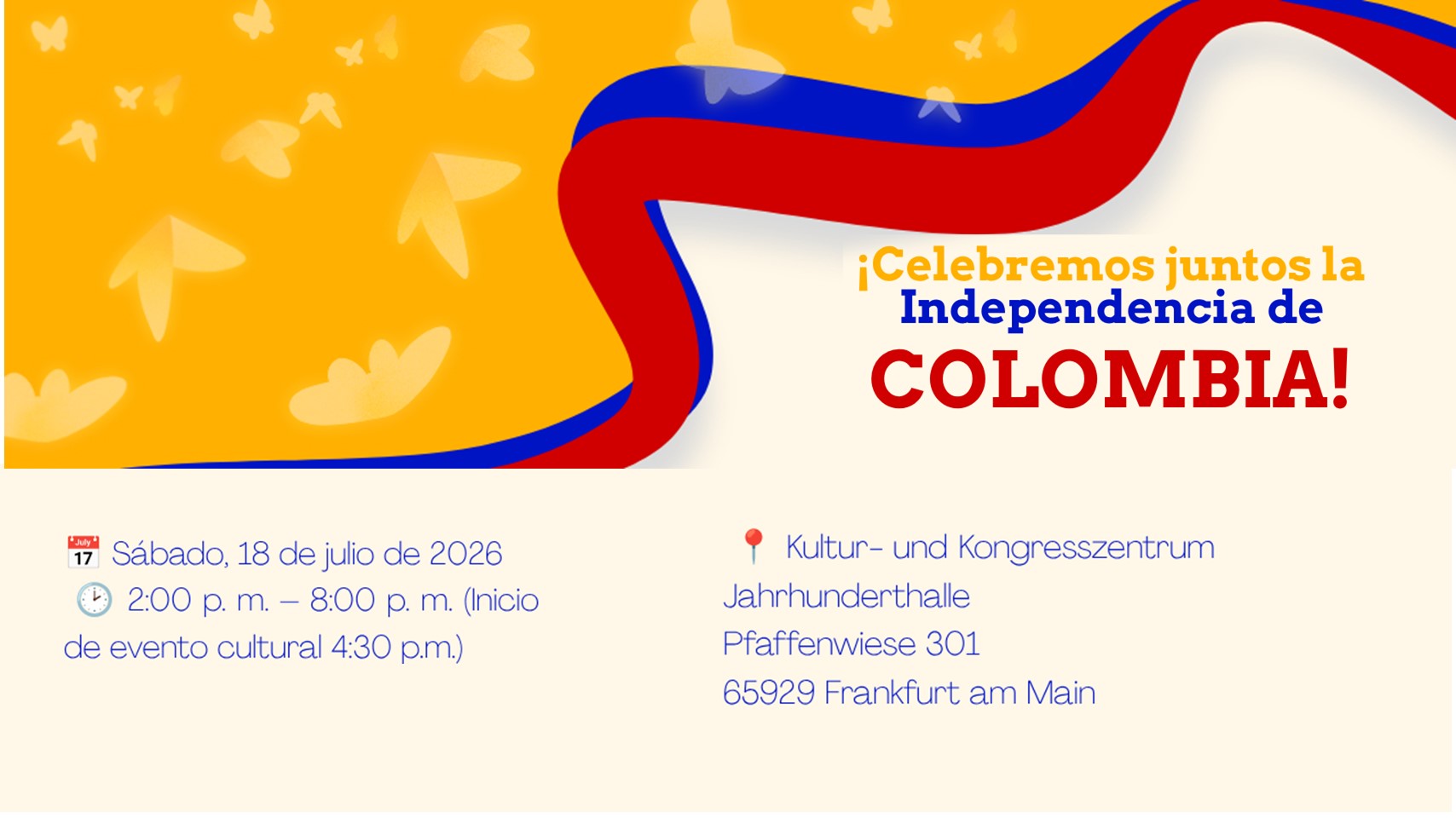 Celebremos juntos el Día de la Independencia de Colombia en 2026