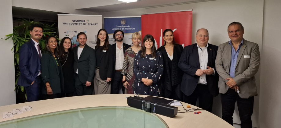 Empresarios colombianos y alemanes participaron en el evento "Colombian Business Community at Frankfurt Economic Development: Expanding Global Partnerships"