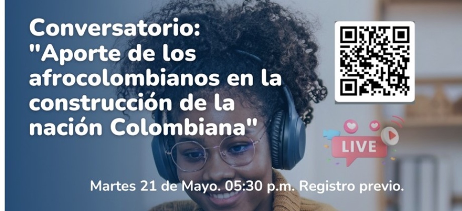 Consulado de Colombia en Frankfurt conmemora el Día de la Afrocolombianidad con el encuentro virtual sobre los aportes de los afrocolombianos 