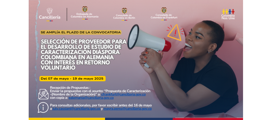 Proyecto de Caracterización de Población Colombiana en Situación de Vulnerabilidad en Alemania