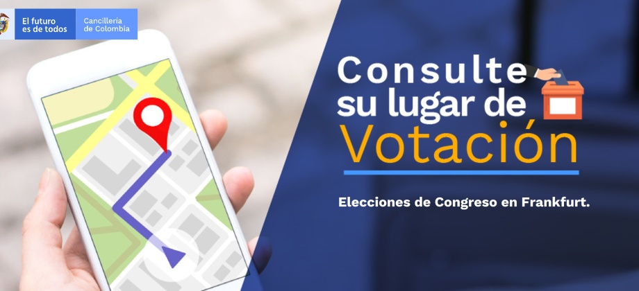  El Consulado en Frankfurt informa los puestos de votación disponibles para que los colombianos puedan participar en las elecciones de 2022
