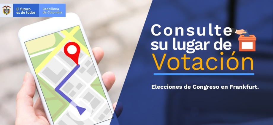  El Consulado en Frankfurt informa los puestos de votación disponibles para que los colombianos puedan participar en las elecciones de 2022