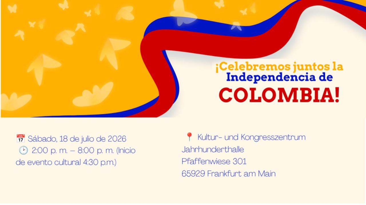 Celebremos juntos el Día de la Independencia de Colombia en 2026