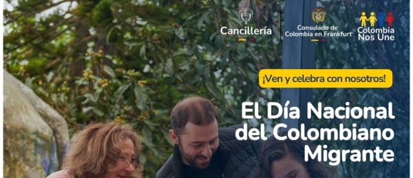 ¡Celebremos juntos el Día Nacional del Colombiano Migrante! 
