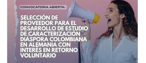 Proyecto de Caracterización de Población Colombiana en Situación de Vulnerabilidad en Alemania
