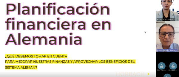 Charla Informativa: Educación Financiera en Alemania