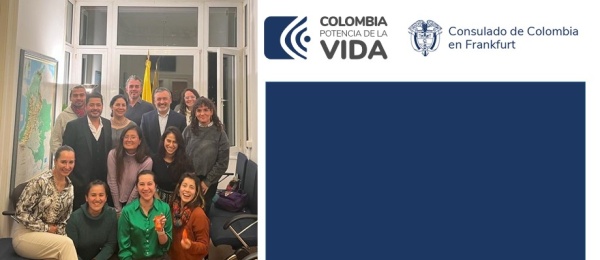 Consulado de Colombia en Frankfurt impulsa el diálogo con los connacionales