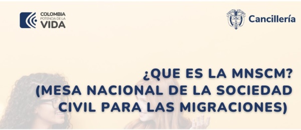 Consulado de Colombia en Frankfurt invita a conocer la Resolución 2996 del 25 de abril de 2024 que reglamenta Mesa Nacional de la Sociedad Civil para las Migraciones