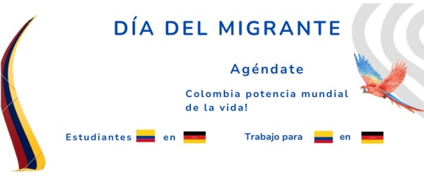 Consulado de Colombia en Frankfurt invita a los connacionales a agendarse para sus actividades en octubre, noviembre y diciembre