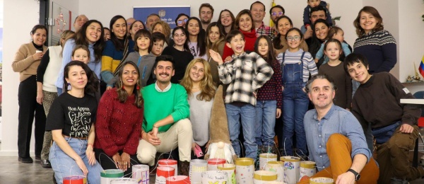 El Día de las Velitas ilumina el Consulado de Colombia en Frankfurt am Main